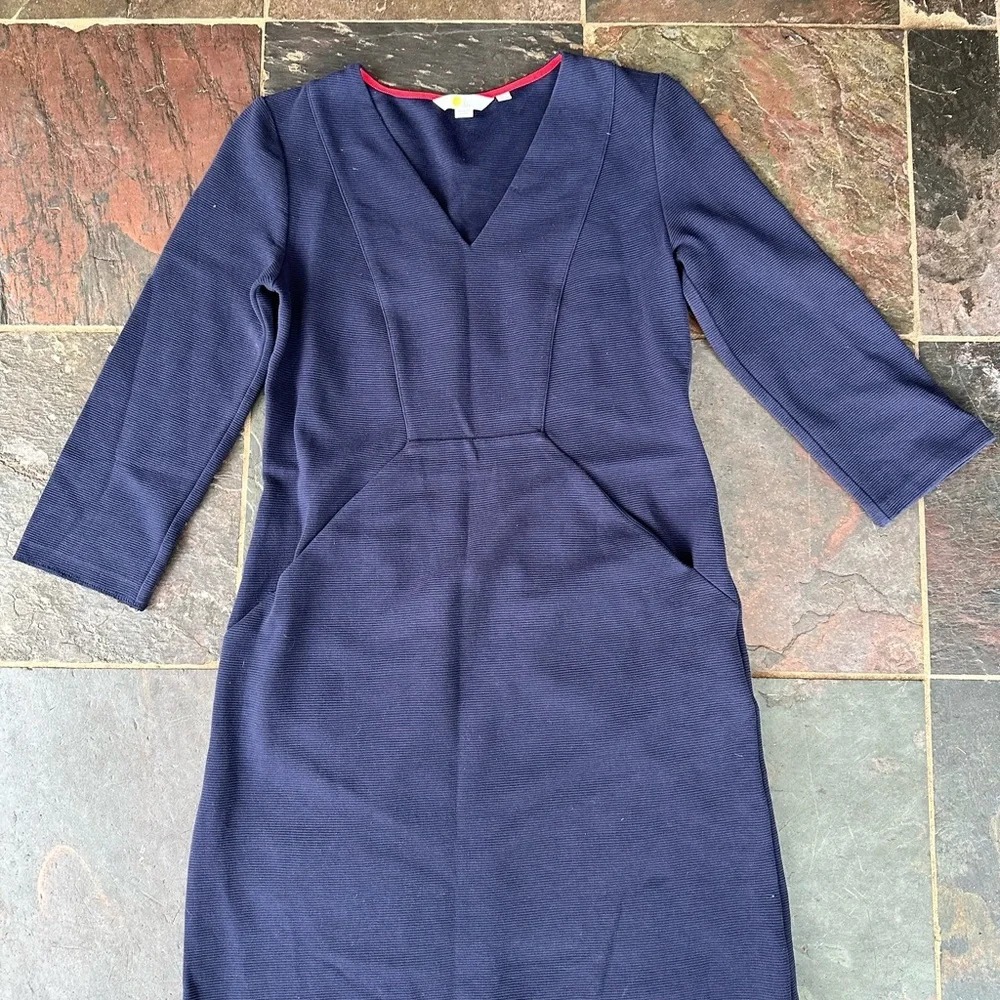 Boden | Dresses | Boden Navy Blue Womens Dress | Poshmark